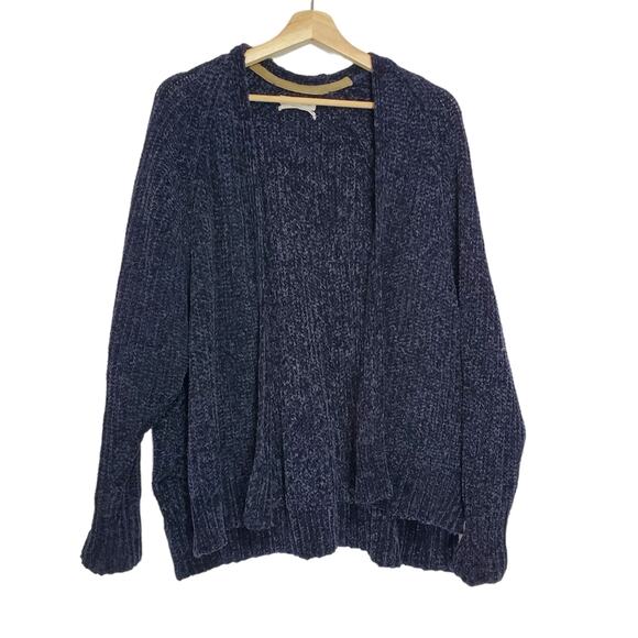 Urban Outfitters | Super Soft Chenille Knit Open Front Oversized Cardigan - Picture 1 of 10